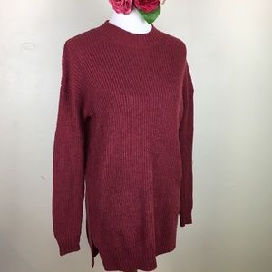 BP Long Sleeved Red Sweater Size Extra Small